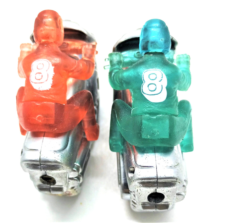 Eclipse Novelty Motorcycle Racer Regular Flame Refillable Lighter