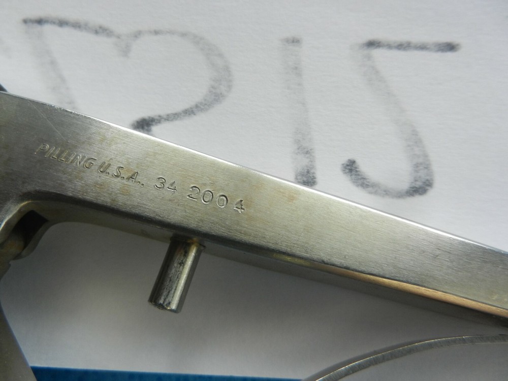 Pilling Surgical Sternal Thoracic Crimper 34-2004