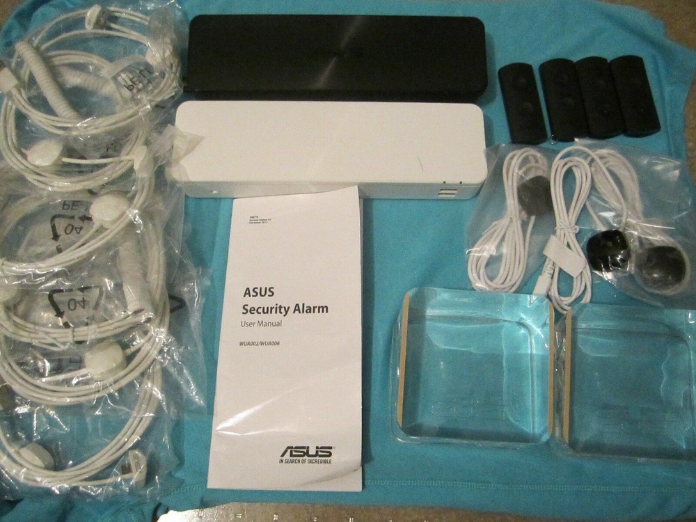 Micro USB Charge Security Sensor Cable+2x remote controller, 2x asus WUA002