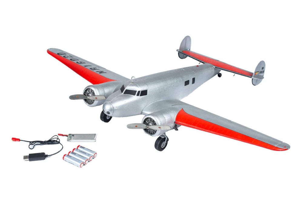 Rage RC A1402 Lockheed Electra Micro RFT Airplane (Requires Futaba Transmitter)