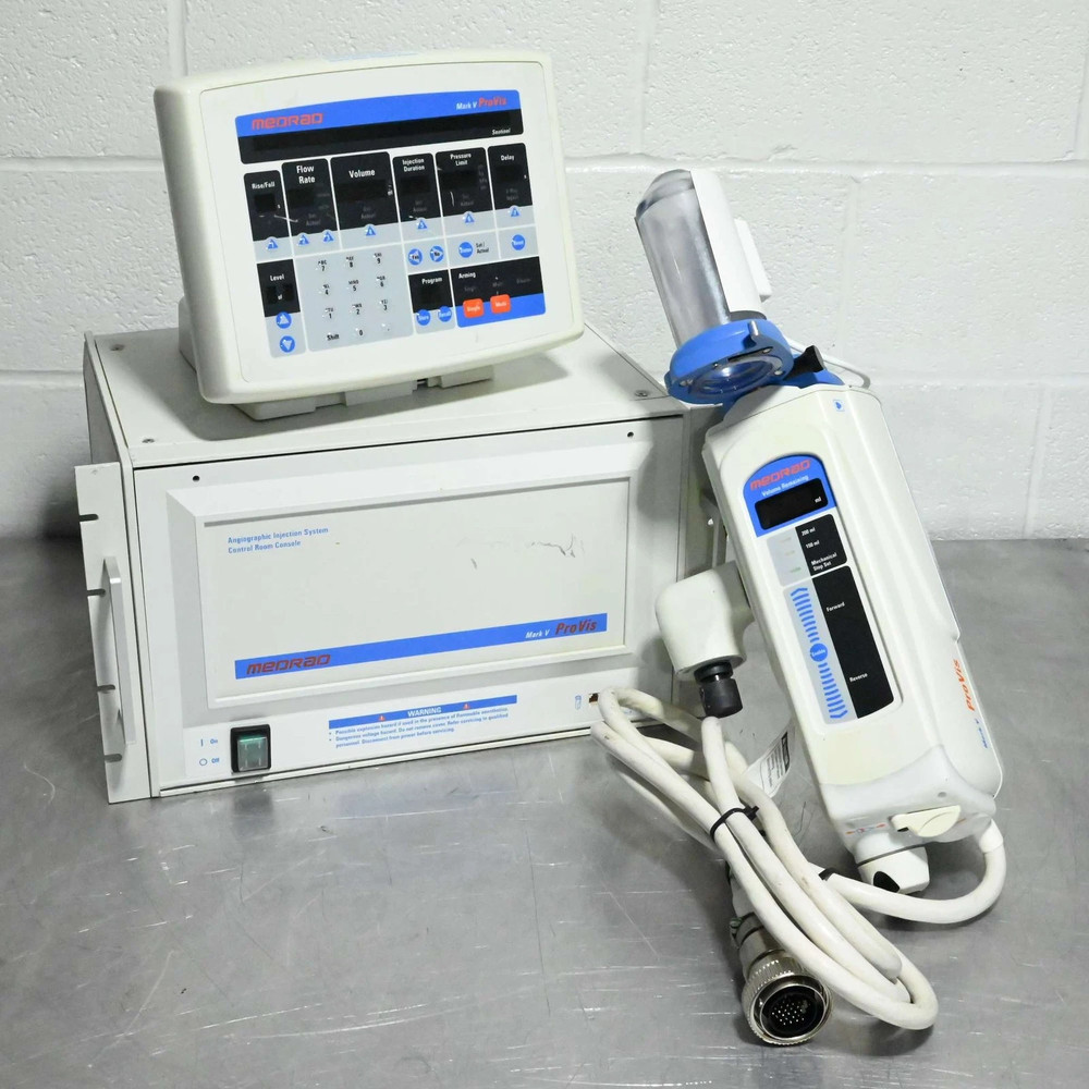 MedRad Mark V ProVis Injection System Injector, Control Panel, Control Console