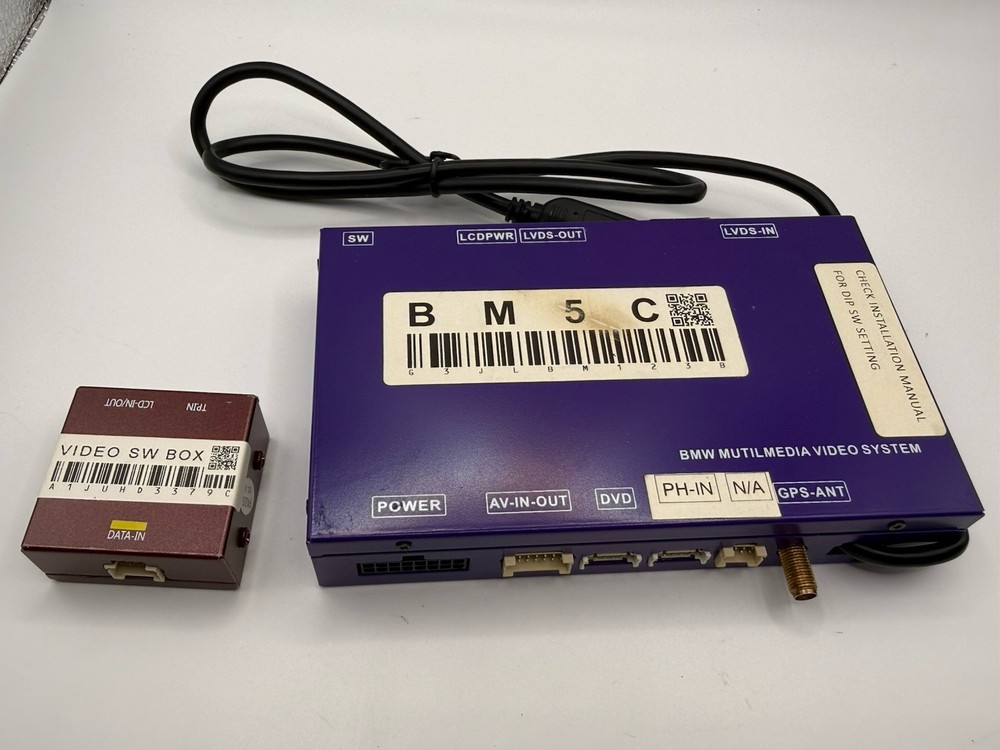 BMW Multimedia Interface Display Screen Kit BM5C iGO Navigation System