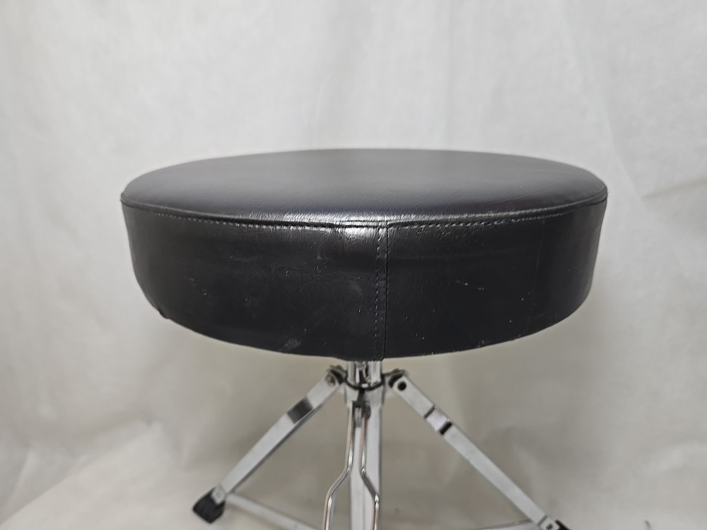 Drum Throne for Any Drum Set - Black Top Drum Stool