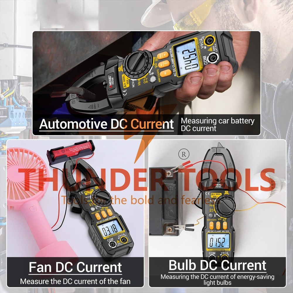 Thunder Tools ANENG PN108 Digital Clamp Meter Voltage Current Tester