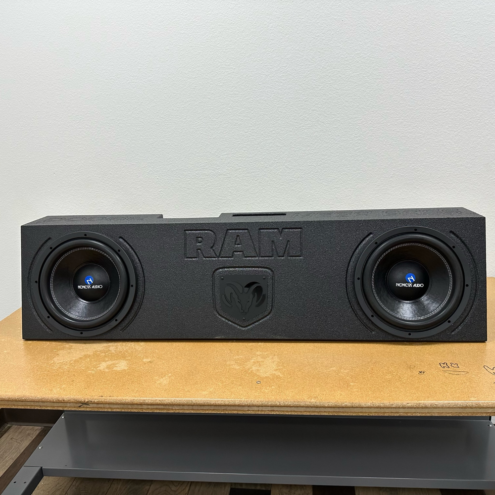 2002-2021 Dodge Ram Single Cab Sub Box 2x10” Ported Subwoofer Enclosure