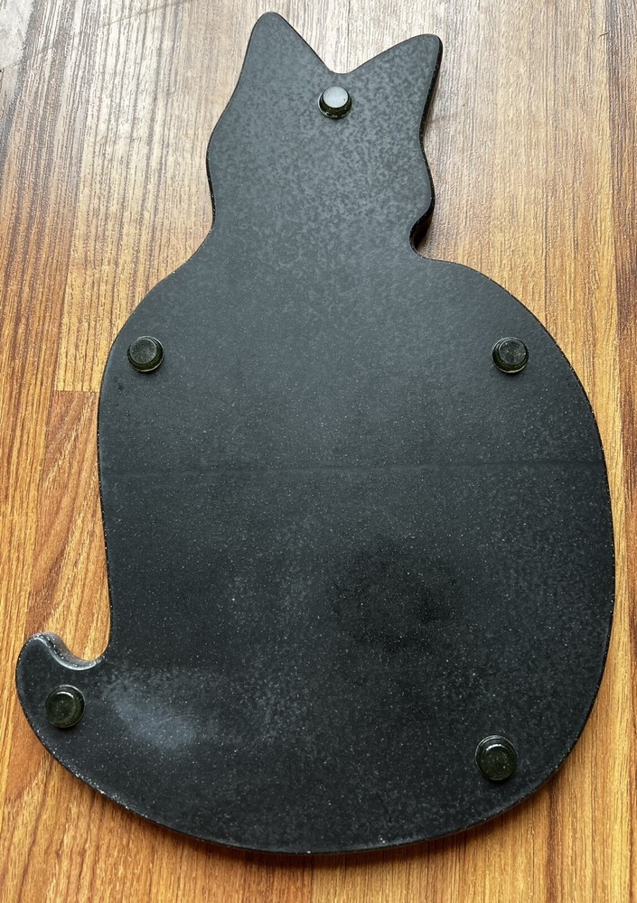 Black Cat Hot Plate Or Decoration