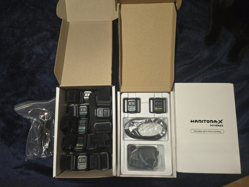 HaritoraX Wireless vr body tracking + expansion set elbow tracking