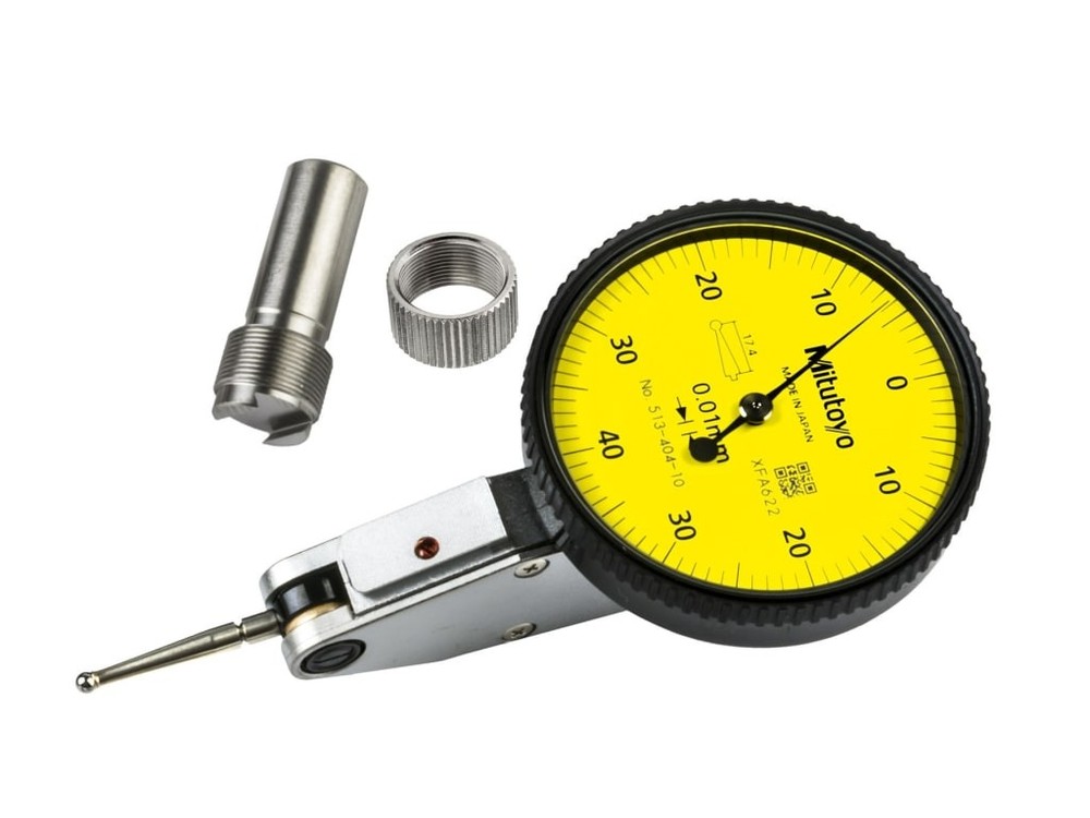 Mitutoyo 513-478-10E Dial Test Indicator, Horizontal Type, Metric, Basic Set