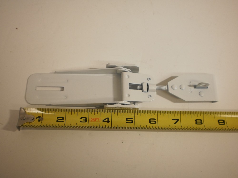 Pop Up Camper White Powder Coated Locking RV Lid Latch Snowmobile Tent