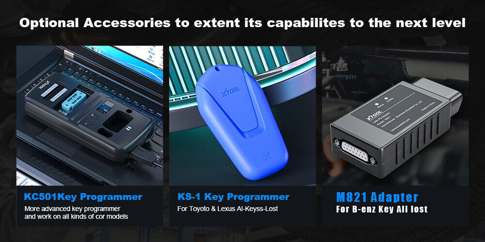 XTOOL IK618 Key Programmer Bidirectional Diagnostic Tool OBD Code Reader Scanner
