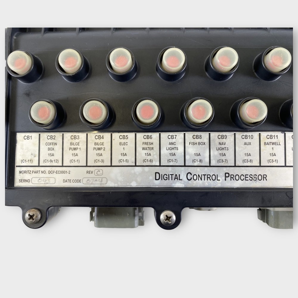 Moritz DCP-EC0001-2 Switch Panel/Digital Control Processor Tested 90-Day Wnty