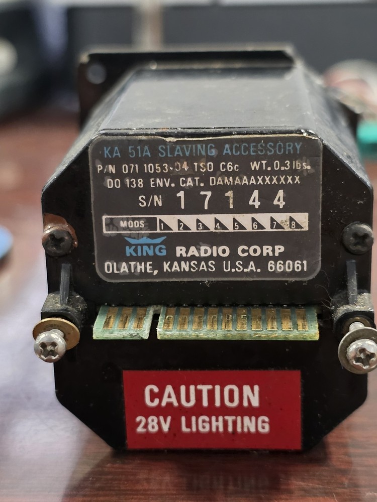 Bendix/King MKT-112 & KA-51A Slaving Accessory