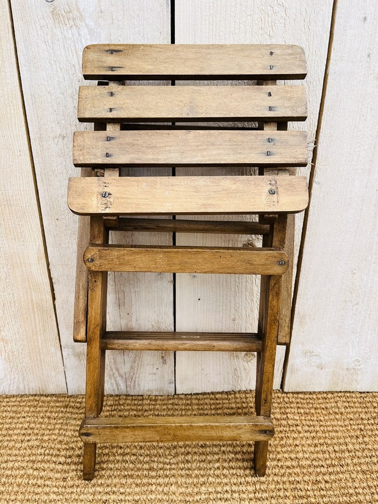 Weathered Folding Steps