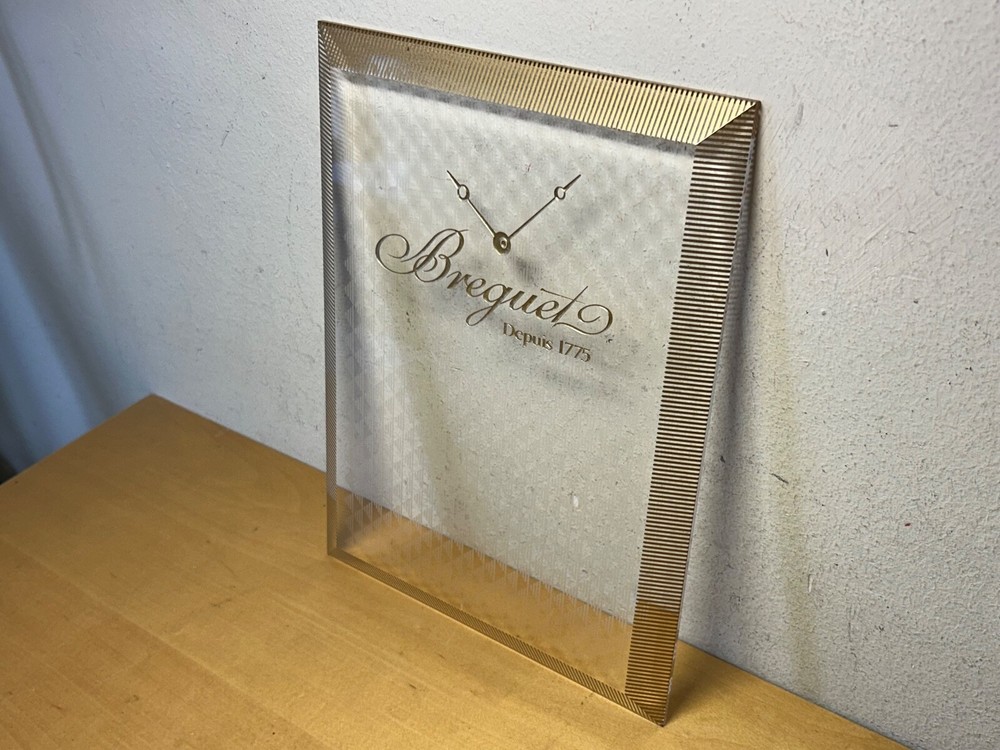 Plaque Display - BREGUET - Display Plate - 27 X 20 X 1 Cm