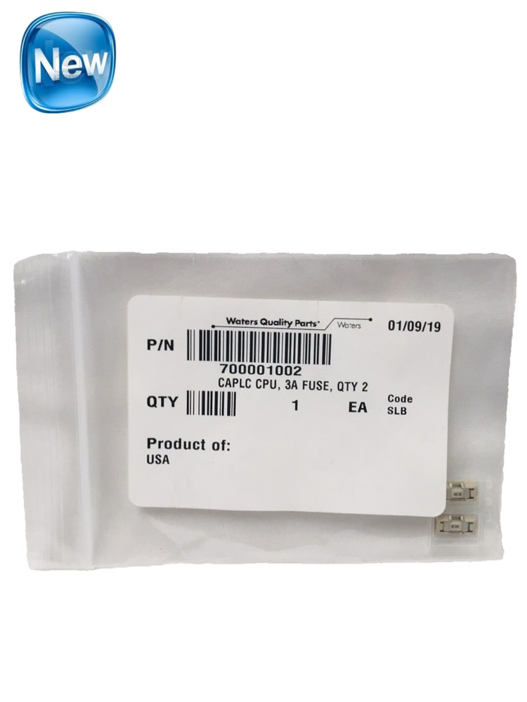 New Waters 700001002 CAPLC CPU 3A Fuse