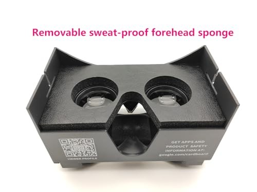 for Google Cardboard V2,VR Headsets Virtual Reality Glasses iPhone & Android
