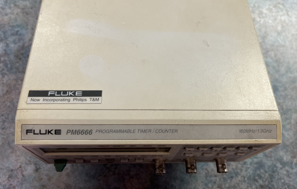 Fluke PM6666 Programmable Timer/Counter 160MHz/ 1.3GHz