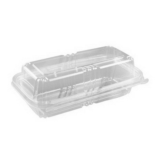 Inline 39.9 oz. Safe-T-Fresh Clear Plastic Food Container - 150 per case