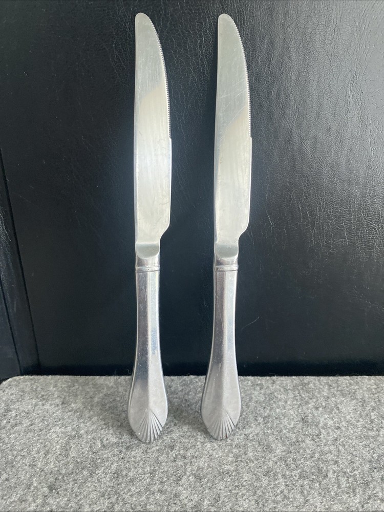 2 pcs Heritage Mint Saffrano Dinner Forks Flatware 18/10 Stainless