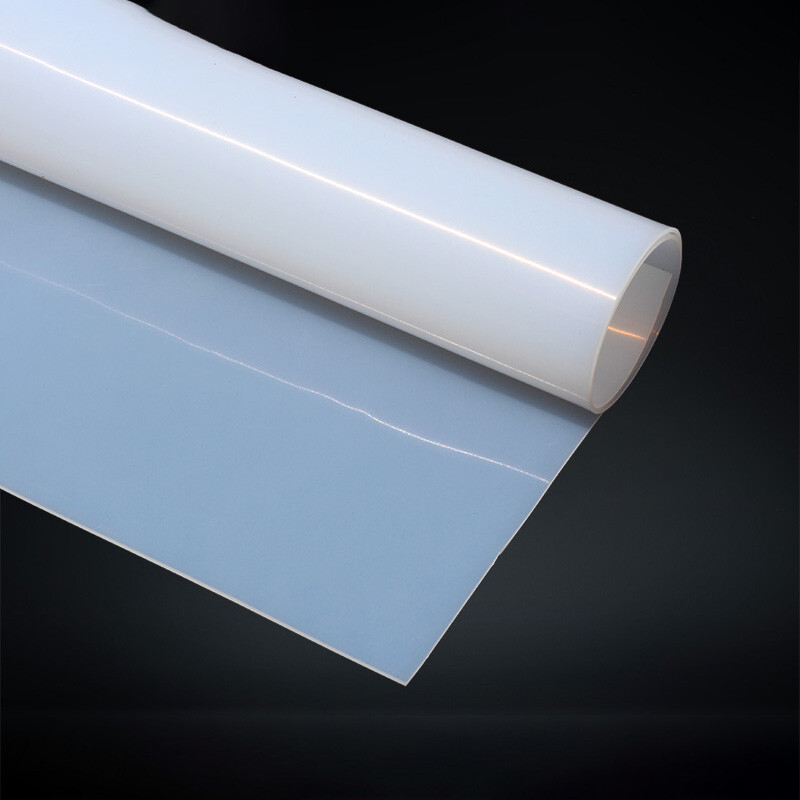 White Silicone Rubber Sheet High Temp Panel For Gaskets DIY Material 3x500x500mm