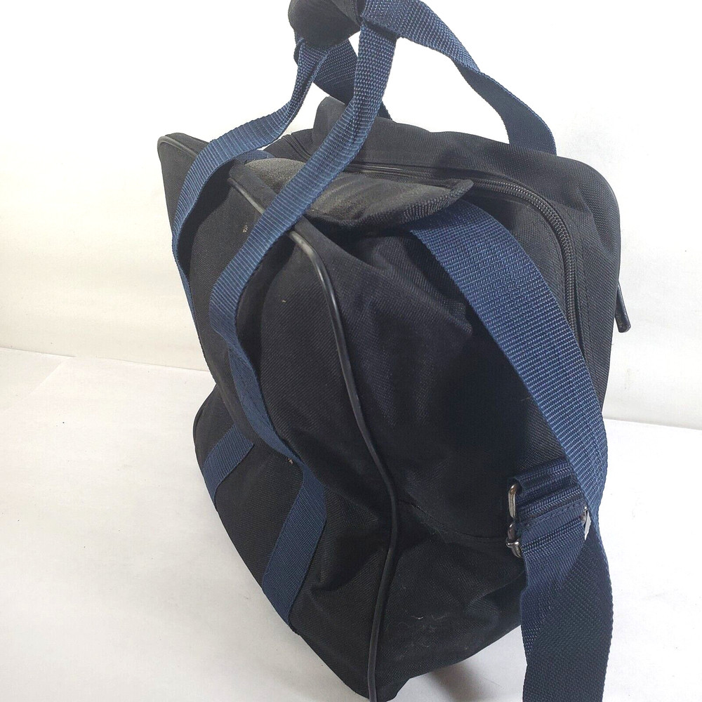 Brunswick Gray Black Single Bowling Ball Bag Shoulder Strap Double Handle