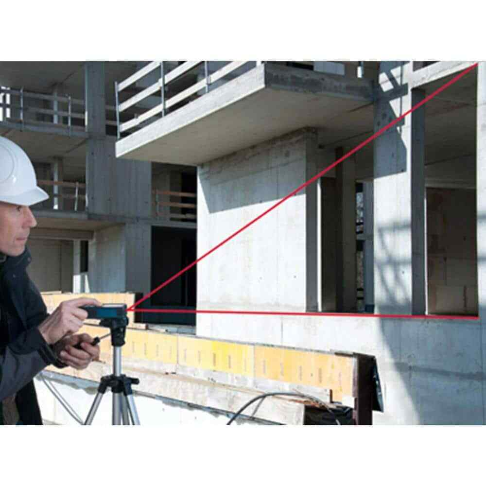 Compact Tripod with Extendable Height for Use with Line Lasers, Point Lasers,