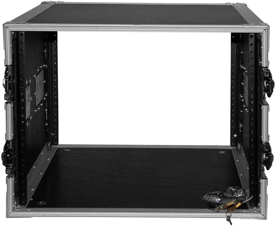 ProX T-8RSS 8U Space Amp Rack Mount ATA Flight Case 19" Depth