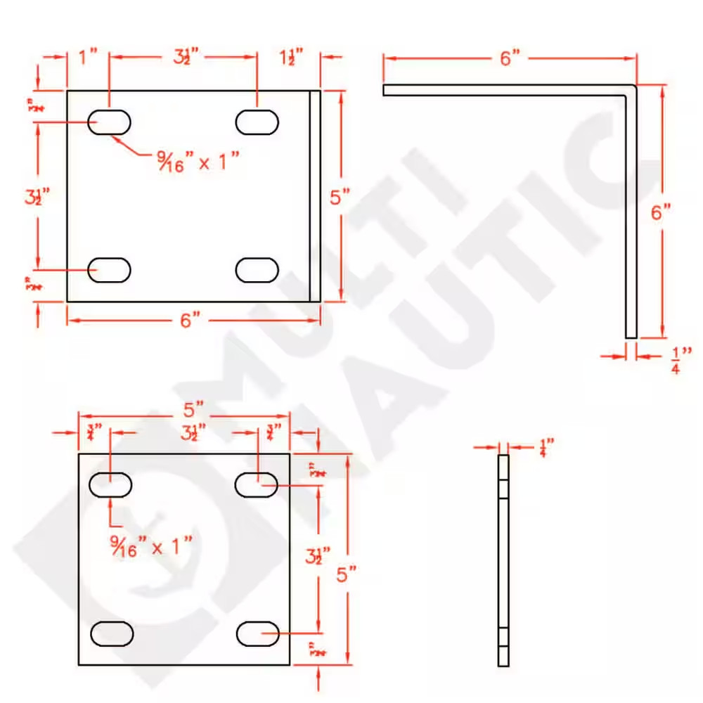 Heavy Duty inside Corner Dock Kit