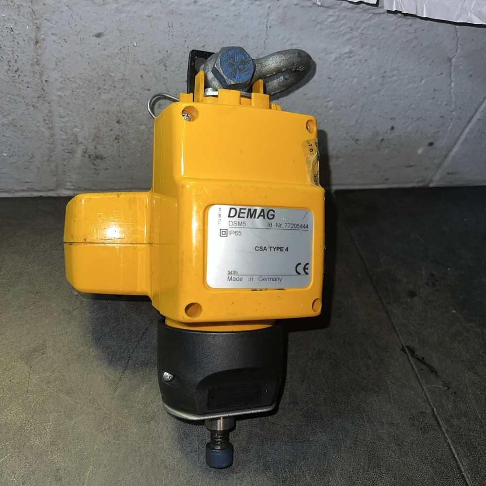 Demag Crane DSM5 Manulift Chain Hoist Load Control Handle 2-Speed CSA TYPE 4
