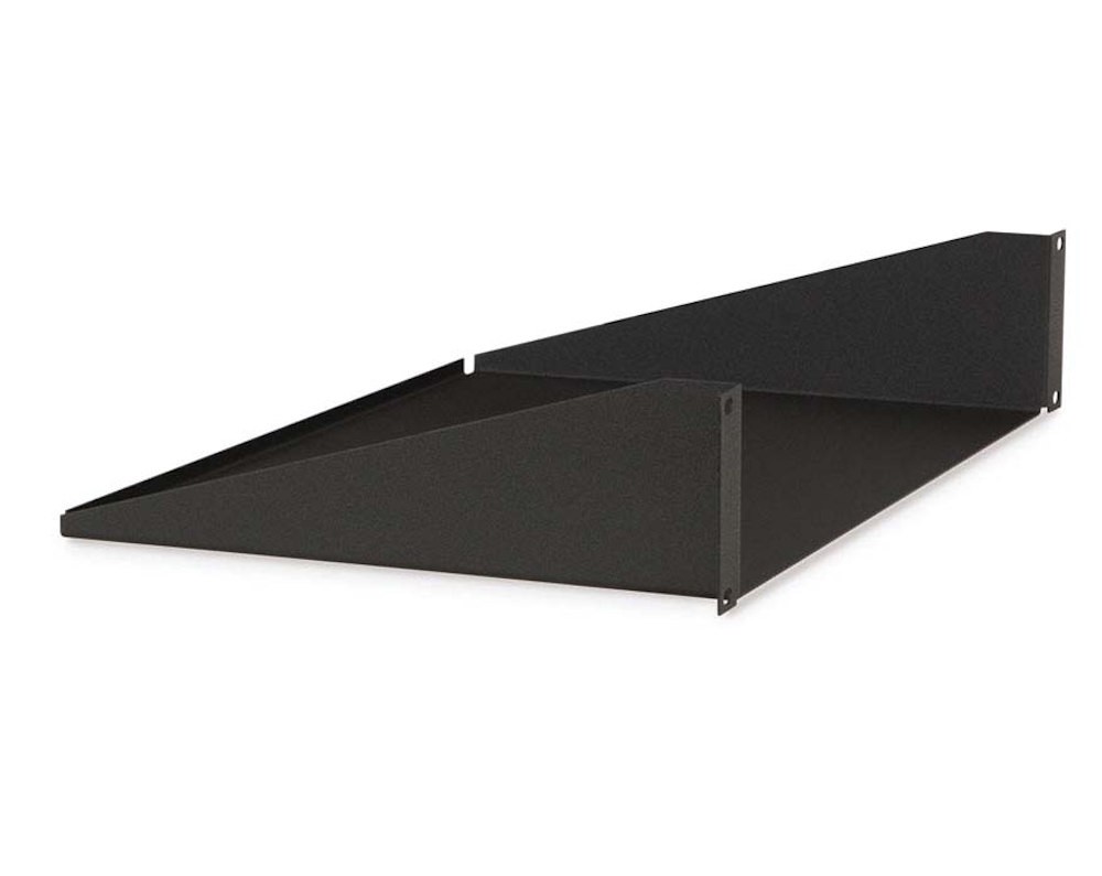 2U 12inch Value Line Racking Shelf 125lbs Capacity