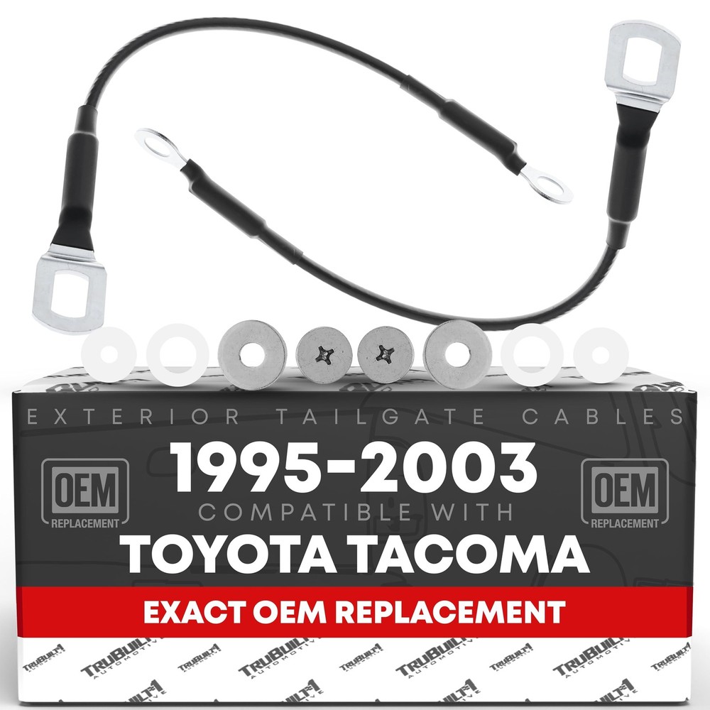 Tailgate Support Cable, Left & Right for Toyota Tacoma