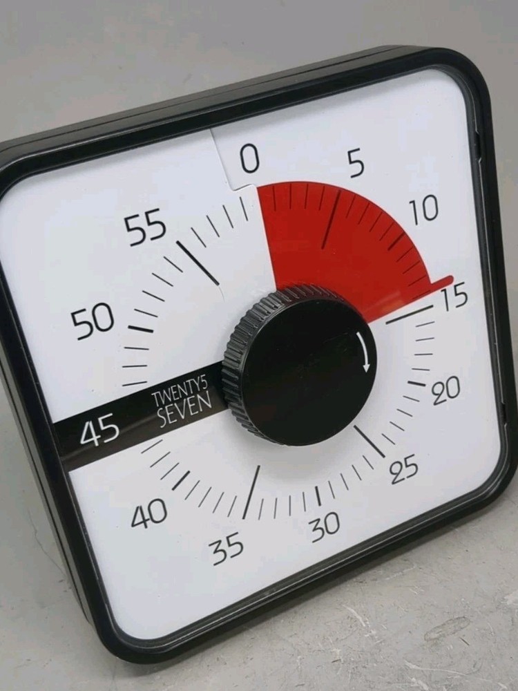 Time Countdown Timer 60 Minute Visual Task Focus Classroom Aid Twenty 5 Seven