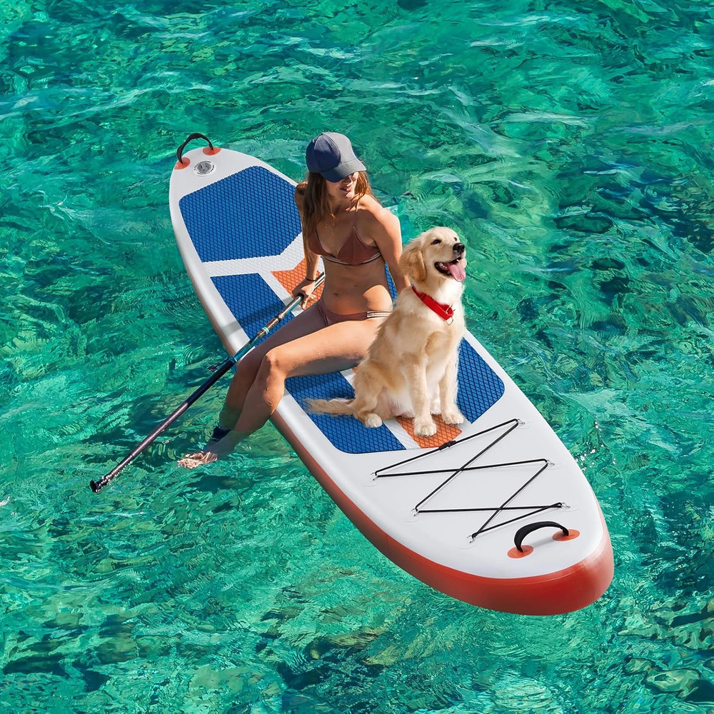 Inflatable Paddle Board Equipped with SUP Paddle Board Accessories