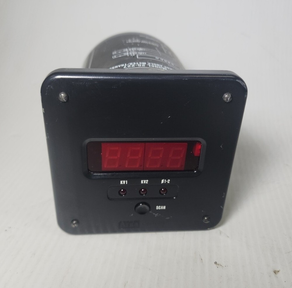 Arga Controls Model 25-227 Volt/Phase Angle Meter/Transducer Indicator