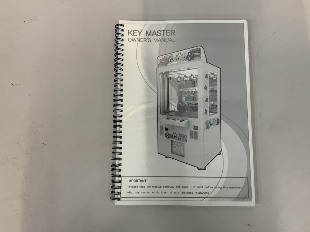 Key Master Arcade Game Owner’s Manual