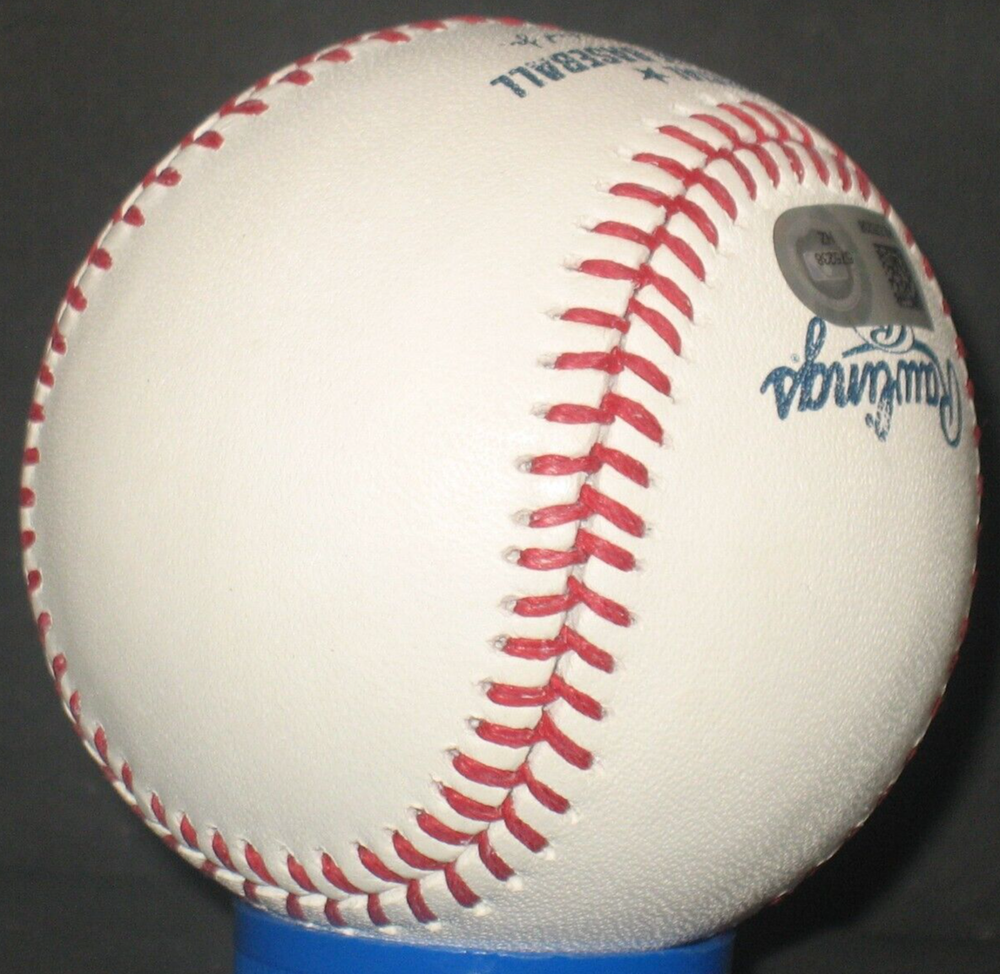 Patrick Corbin Hologram Certified Autograph Signed MLB Ball Auto Nationals Dback