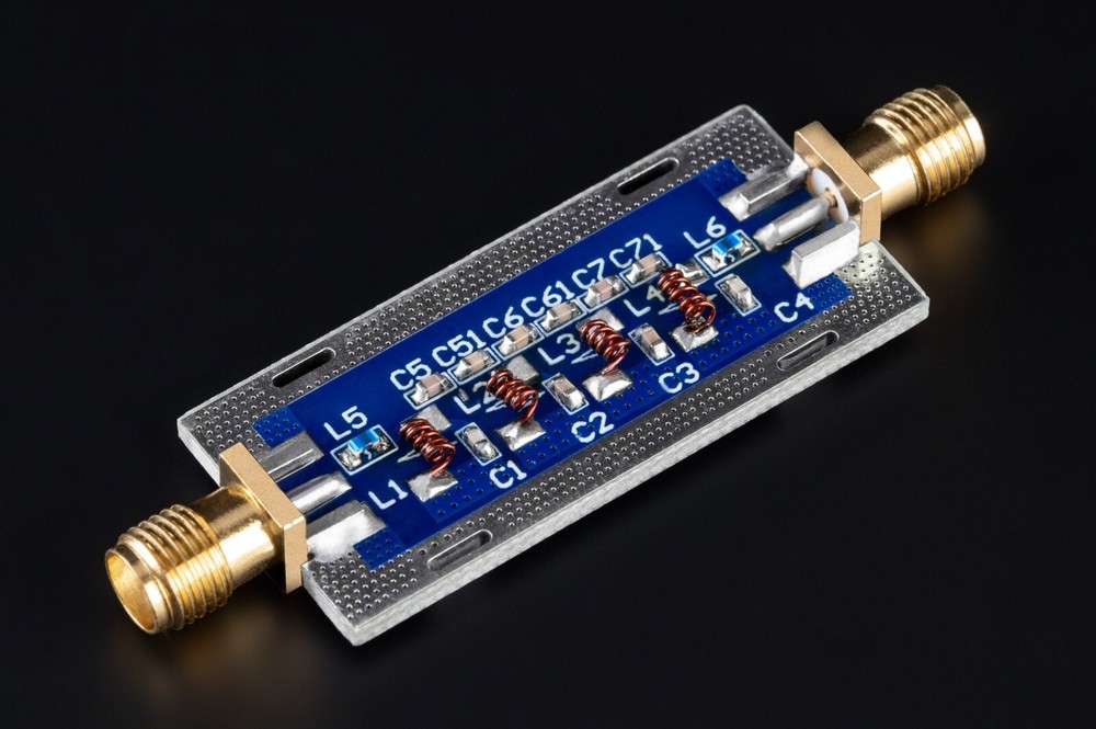 Band-Pass Filter BPF 7th Order 433MHz for RF Receiver Transmitter Amplifier etc