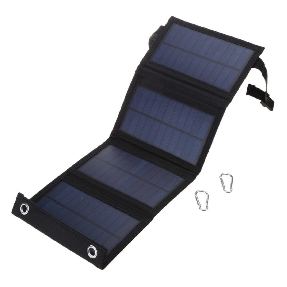 100W Foldable Solar Panel - 5V USB, Waterproof, Portable, Small