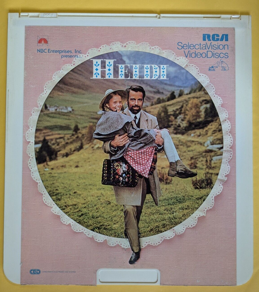 HEIDI CED Capacitance Electronic Video Disc RCA SelectaVision VideoDisc