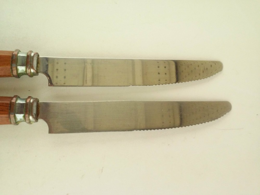 2 Pieces Stainless Steak Knives 9-Inch Long