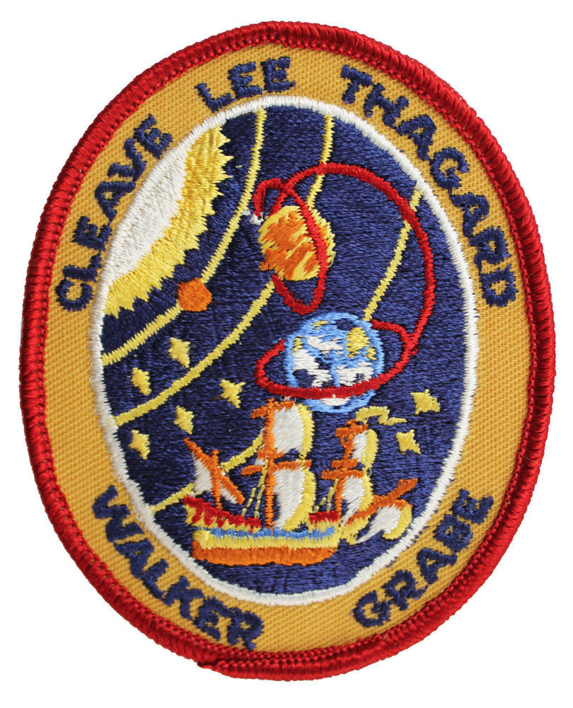 STS-30 NASA Atlantis Shuttle Mission Flight Crew Space Patch