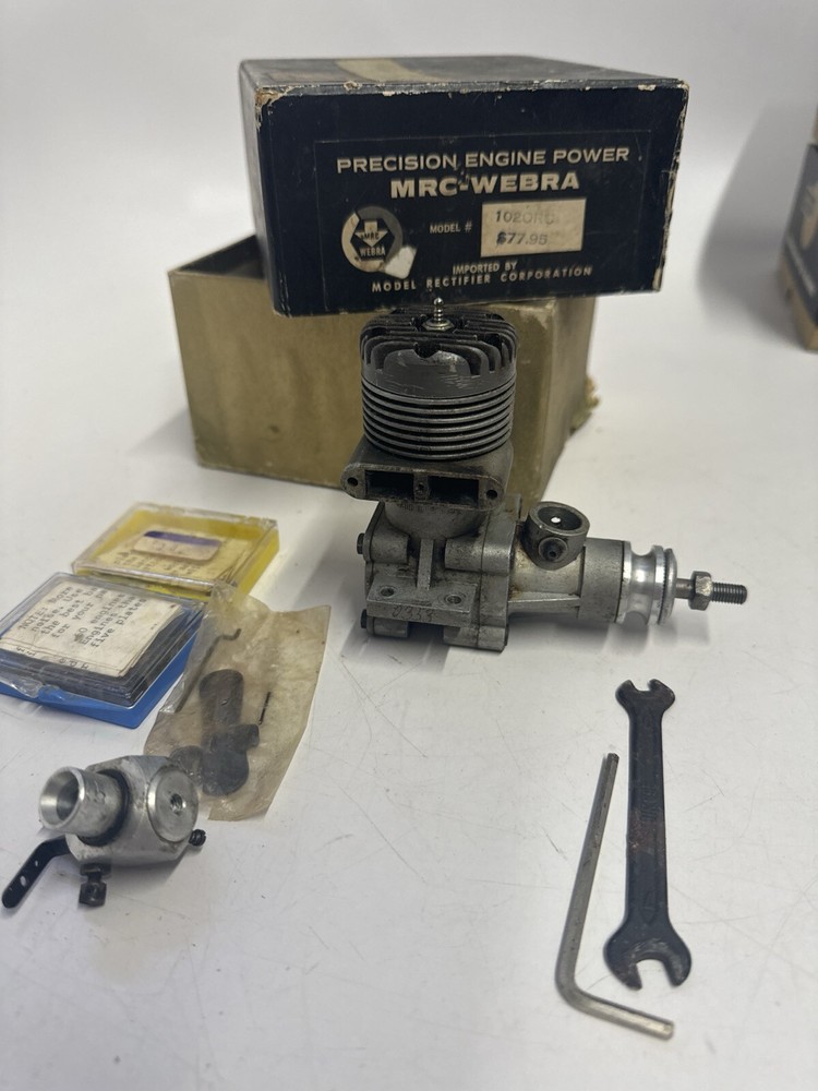 WEBRA ENGINE - WEBRA 61 BLACKHEAD - NR. 1020 RC BOXED