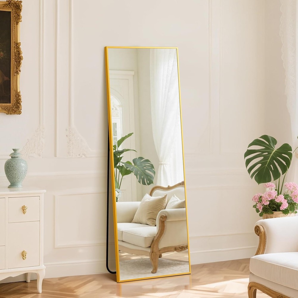 Arched Full Length Mirror with Stand