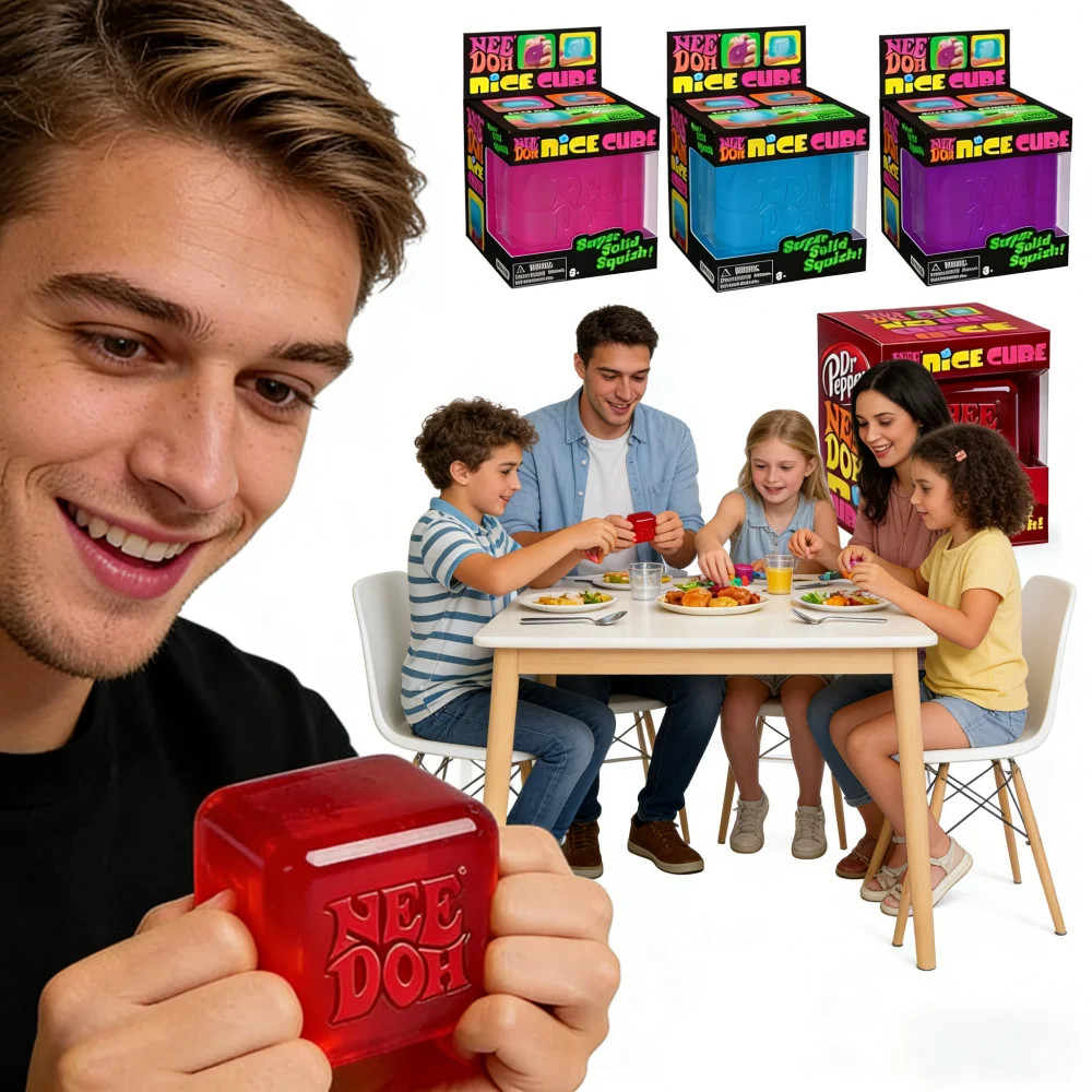Needoh Limited Edition Dr Pepper Nice Cube Suptid Squish