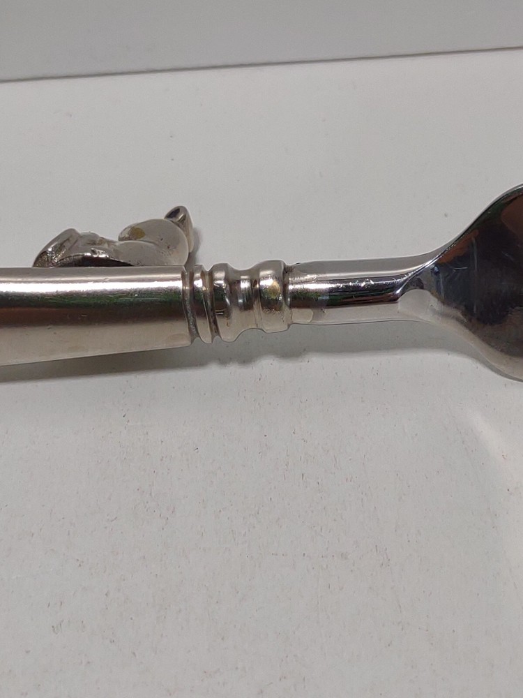 Unique Cheese Fork & Knife Set Chrome Heavy