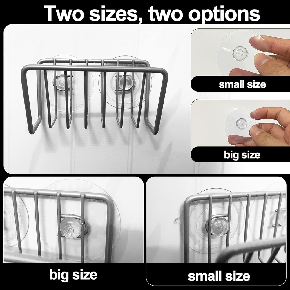 Sponge Holder Suction, Replacement Suction Cups for Holder, Kitchen...