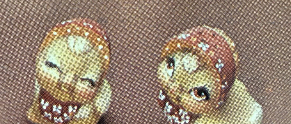 VINTAGE KIMPLE CERAMIC MOLD #792 TWO CHICKS