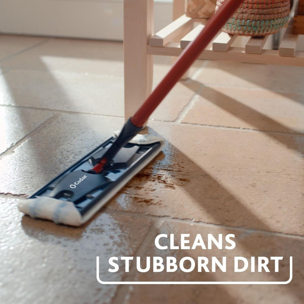 H2Pro Flat Mop System | Quick Cleaning Tool | Clean with Clean Water | Machine W
