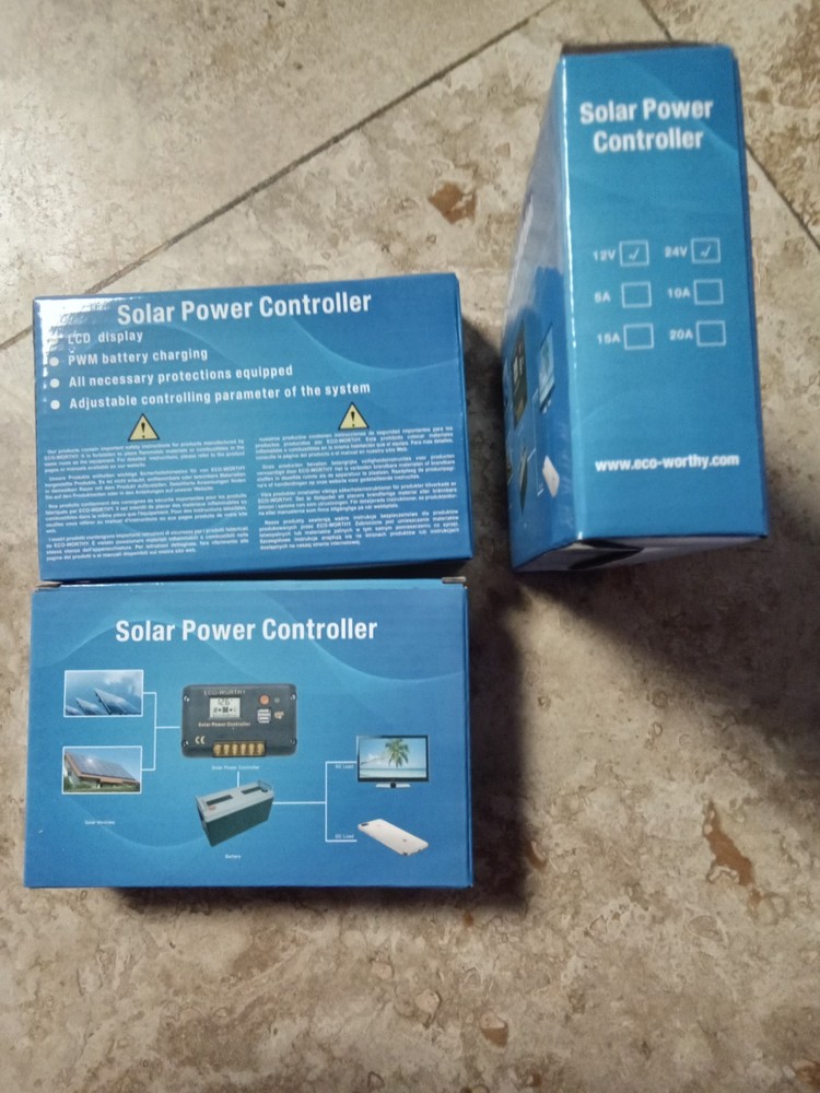Solar Power Controller ECO-Worthy EW1907 - 30A