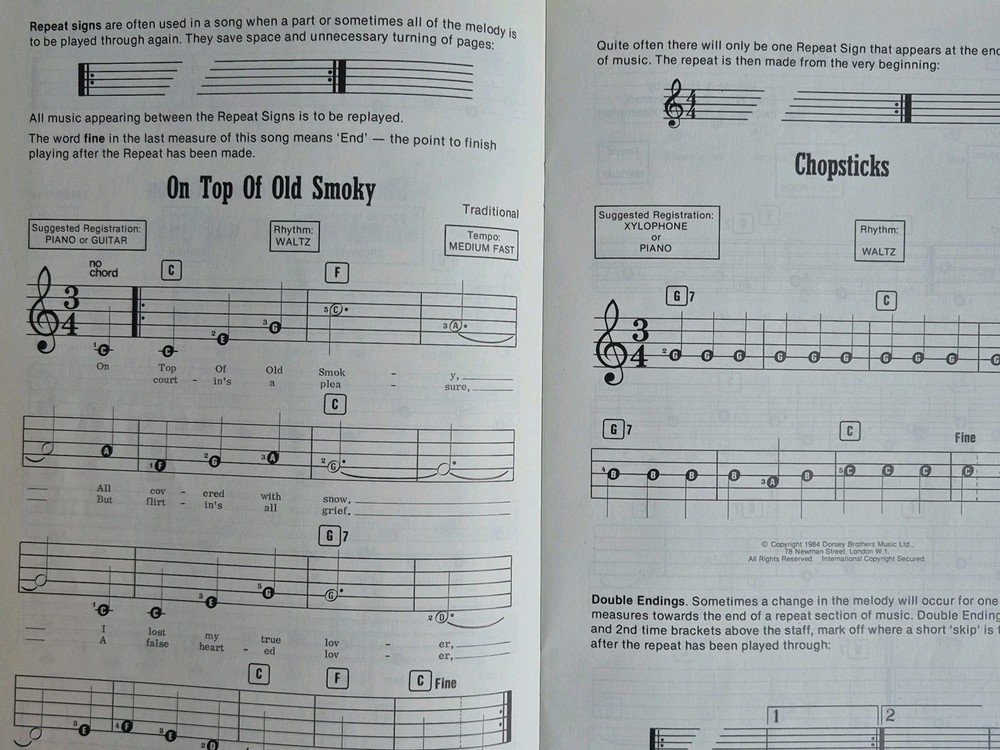 Start Playing Keyboard The SFX Tutor - Sheet Music Book